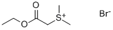 (乙氧基羰基甲基)二甲基溴化硫鎓 结构式
