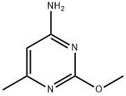 4-氨基-2-甲氧基-6-甲基嘧啶 结构式