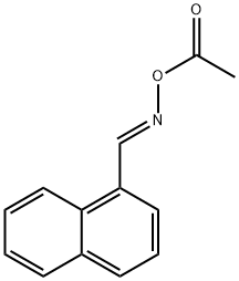 (E)-1-Naphthalenecarbaldehyde O-acetyl oxime 结构式