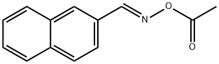 (E)-2-Naphthalenecarbaldehyde O-acetyl oxime 结构式