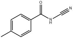 Benzamide, N-cyano-4-methyl- (9CI) 结构式