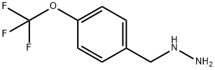 4-三氟甲氧基苄肼 结构式