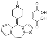 苯噻啶苹果酸盐 结构式
