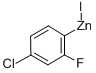 4-CHLORO-2-FLUOROPHENYLZINC IODIDE 结构式