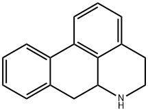 4,5,6a,7-Tetrahydro-6H-dibenzo[de,g]quinoline 结构式