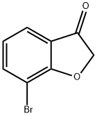 7-溴-3-苯并呋喃酮 结构式