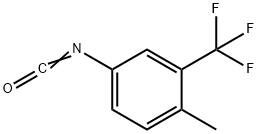 4-甲基-3-三氟甲基苯异氰酸酯 结构式