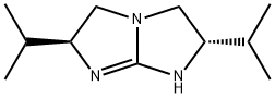 (2S,6S)-2,6-二异丙基-2,3,5,6-四氢-1H-咪唑并[1,2-A]咪唑 结构式