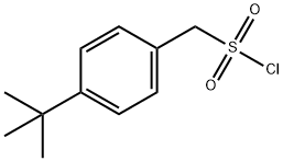 [4-(叔丁基)苯基]甲磺酰氯 结构式