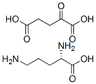 L-鸟氨酸 alpha-酮戊二酸 (1:1) 结构式