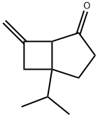 Bicyclo[3.2.0]heptan-2-one, 7-methylene-5-(1-methylethyl)- (9CI) 结构式