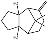 4,8-Methanoazulene-3a,8a-diol, octahydro-9,9-dimethyl-5-methylene- (9CI) 结构式