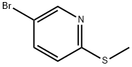 5-溴-2-(硫代甲基)嘧啶 结构式