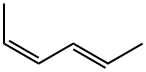 cis,trans-2,4-Hexadiene 结构式