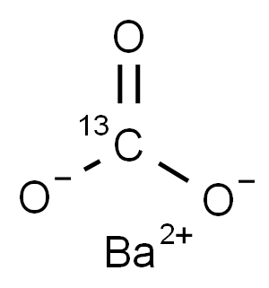 碳酸钡-13C 结构式