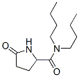 N,N-dibutyl-5-oxopyrrolidine-2-carboxamide 结构式