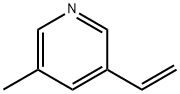 3-甲基-5-乙烯吡啶 结构式