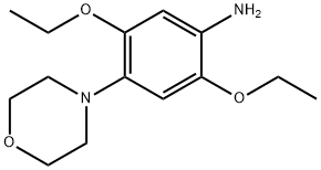 2,5-二乙氧基-4-吗啉基苯胺 结构式