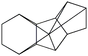 dodecahydro-4,7-methano-2,3,8-methenocyclopent[a]indene 结构式