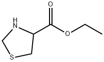 噻唑烷-4-甲酸乙酯 结构式