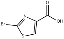 2-溴-4-噻唑羧酸 结构式