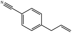 4-烯丙基苯甲腈 结构式