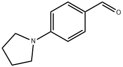 4-(1-吡咯啉基)苯甲醛 结构式