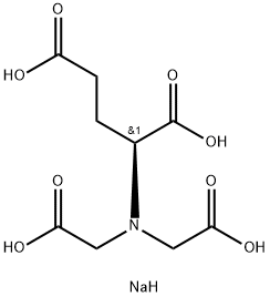 谷氨酸二乙酸四钠 结构式