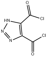 1H-1,2,3-Triazole-4,5-dicarbonyldichloride(9CI) 结构式