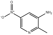 2-甲基-5-硝基吡啶-3-胺 结构式