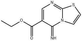 Ethyl 5-imino-5H-[1,3]thiazolo[3,2-a]pyrimidine-6-carboxylate 结构式