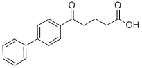 5-(4-BIPHENYL)-5-OXOVALERIC ACID 结构式