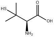 DL-青霉胺 结构式