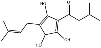 蛇麻酸 结构式