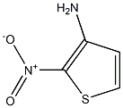 2-硝基噻吩-3-胺 结构式