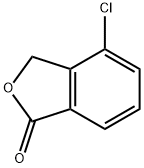 4-氯-3H-1-异苯并呋喃酮 结构式