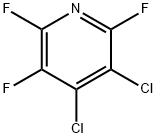 3,4-Dichloro-2,5,6-trifluoropyridine 结构式