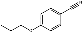 4-(2-甲基丙氧基)苯甲腈 结构式