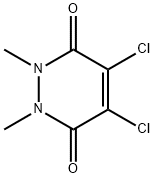 4,5-DICHLORO-1,2-DIHYDRO-1,2-DIMETHYL-3,6-PYRIDAZINEDIONE 结构式