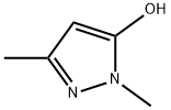 1,3-二甲基-5-羟基吡唑 结构式