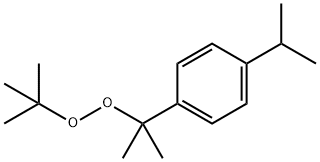 1,1-Dimethyl-1-methyl-1-[(4-methylethyl)phenyl]ethyl peroxide 结构式