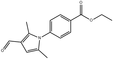 Ethyl4-(3-formyl-2,5-dimethyl-1H-pyrrol-1-yl)benzoate