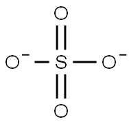 sulfate 结构式