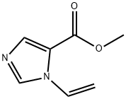 1H-Imidazole-5-carboxylicacid,1-ethenyl-,methylester(9CI) 结构式