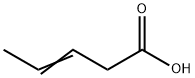 3-戊烯酸 结构式
