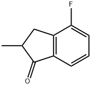4-氟-2-甲基-1-茚酮 结构式