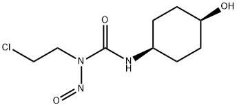 1-(2-chloroethyl)-3-(4-hydroxycyclohexyl)-1-nitroso-urea 结构式