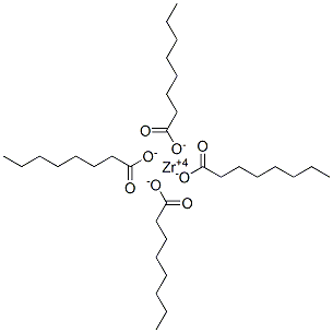 辛酸锆(4+)盐 结构式