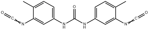 N,N'-二(3-异氰酸-4-甲基苯基)脲	 结构式