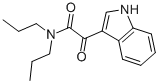 N,N-Dipropyl-3-indoleglyoxylamide 结构式